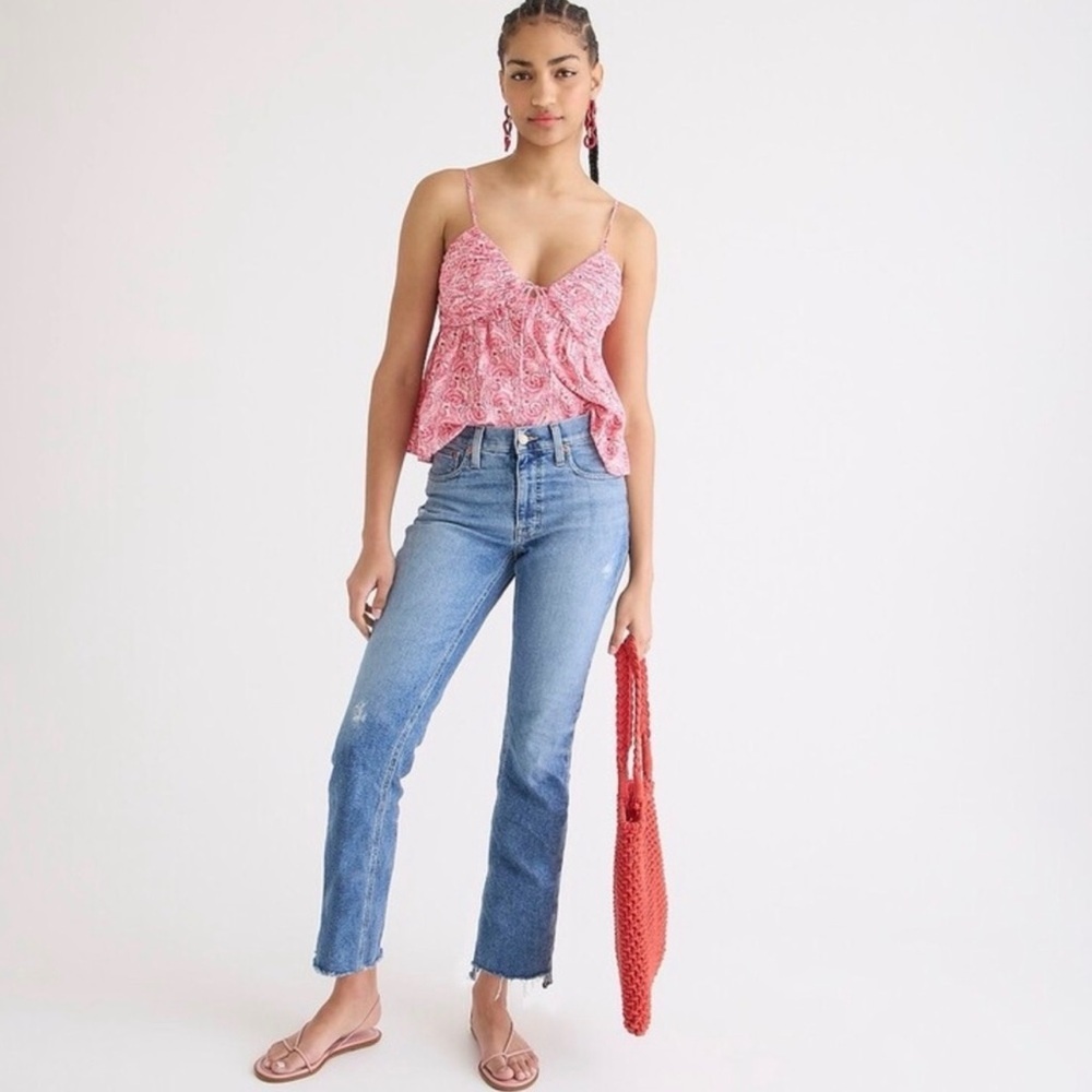 J. Crew Demi Boot Crop Clara Wash